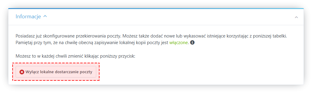 Jak skonfigurować przekierowanie poczty na inny adres e-mail?