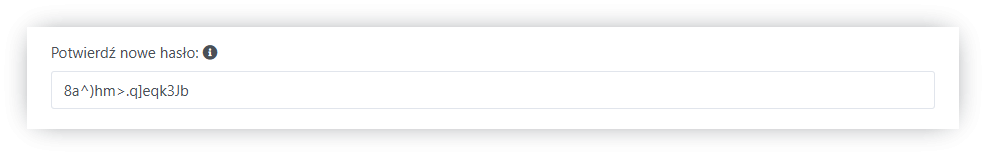 Jak zmienić hasło dostępu do konta?